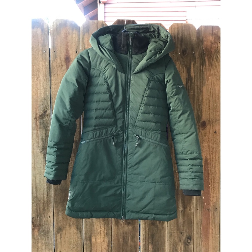 Lole Emmy down jacket in forest green